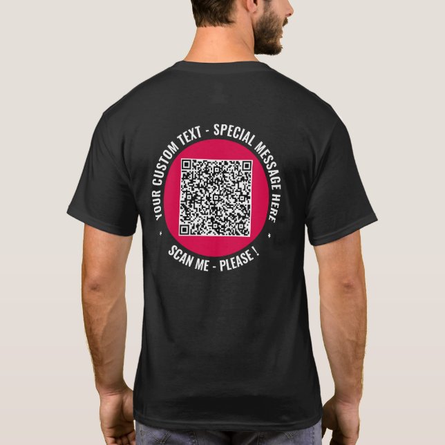 Ihr T - Shirt für kundenspezifische Textwerbung mi (Rückseite)
