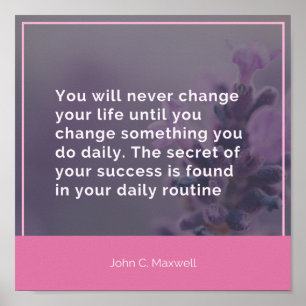 Ihr Tagesablauf Poster