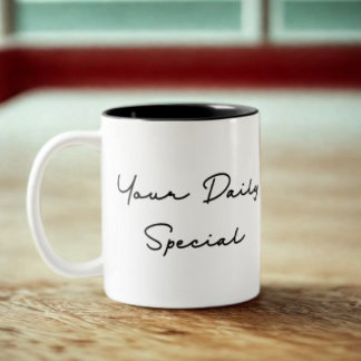 Ihr Tagesangebot Zweifarbige Tasse