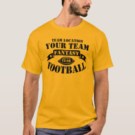 IHR TEAM FANTASY FOOTBALL BALL JAHR T-Shirt