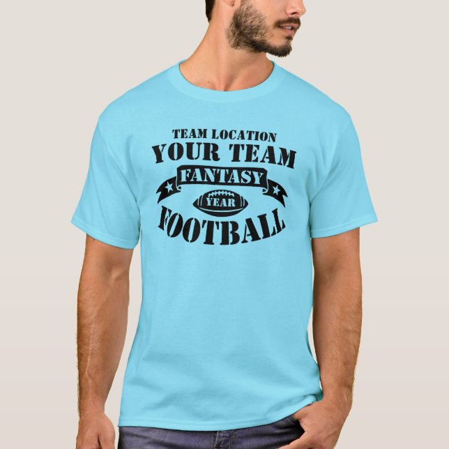 IHR TEAM FANTASY FOOTBALL FÜR JAHR T-Shirt (Vorderseite)