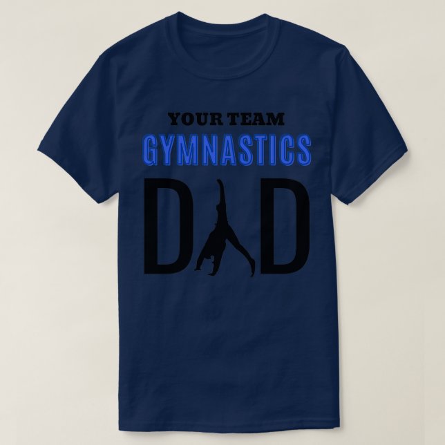 Ihr Team Gymnastik Papa 1 T-Shirt (Design vorne)