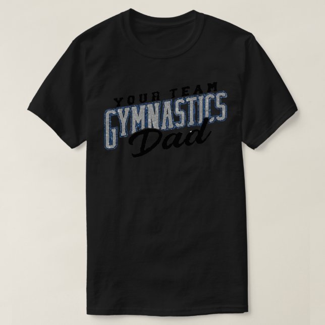 Ihr Team Gymnastik Papa 3 T-Shirt (Design vorne)