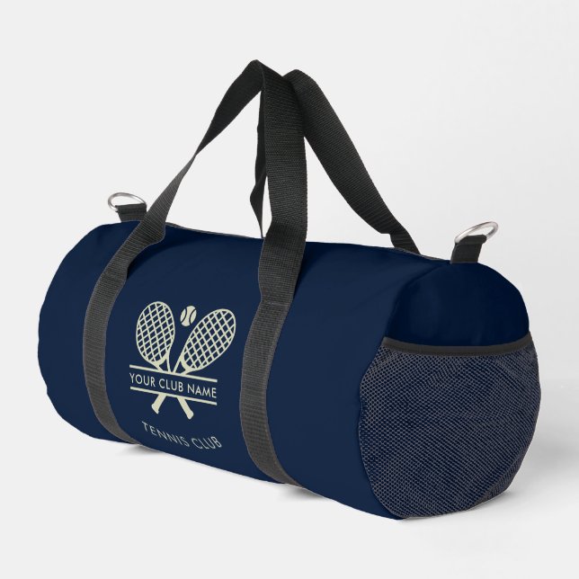 Ihr Tennis Club Name Team Spieler Custom Duffle Bag (Rechte Ecke)