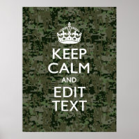 Ihr Text Digital Camouflage Olive Green Behalten R