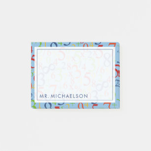 Ihr Text Farbenfrohe Mathematik Post-it Klebezettel