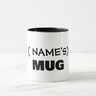 Ihr Text hier, anpassbare Tasse