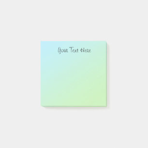 Ihr Text hier grün Post-it Klebezettel