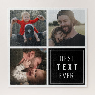 Ihr Text hier mit individuellem Foto Puzzle