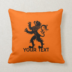 Ihr Text - Holland-Löwe Kissen