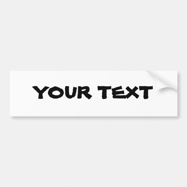 Ihr Text "Inselbewohner " Autoaufkleber (Vorne)