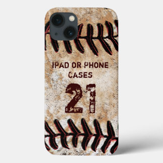 IHR TEXT Jersey NUMMER Vintag Baseball iPad-Fall Case-Mate iPhone Hülle