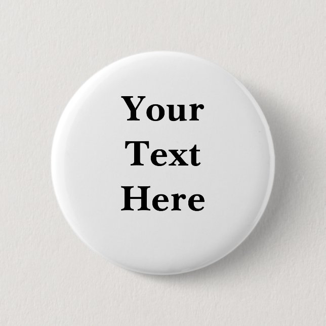 Ihr Text oder Foto Button (Vorderseite)