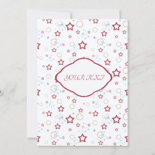 Ihr Text, personalisiert Einladung