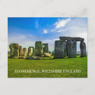 Ihr Text Stonehenge England Ancient Monument Site Postkarte