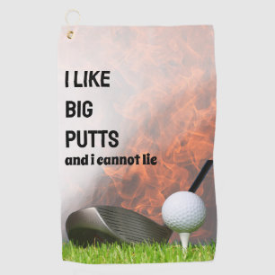 Ihr Ticket für ein großartiges Spiel Golfhandtuch