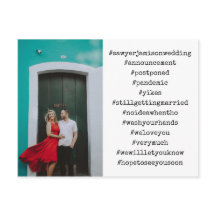 Ihr Top 12 Hashtags Foto Hochzeit verschoben