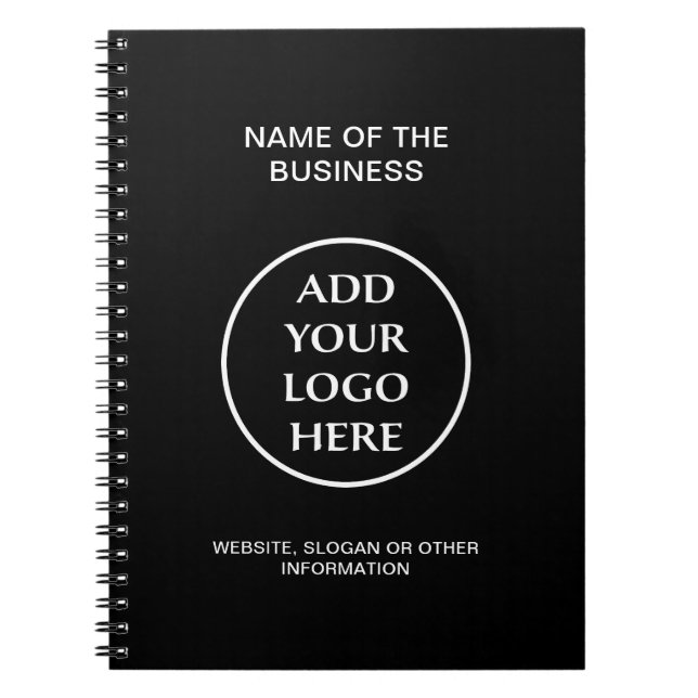 Ihr Unternehmen für das Logo-Unternehmen Beruflich Notizblock (Vorderseite)