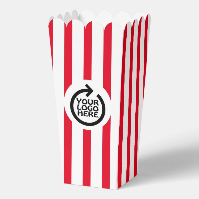 Ihr Unternehmen mit Logo-Markenbezeichnungen Geschenkschachtel (Vorderseite)