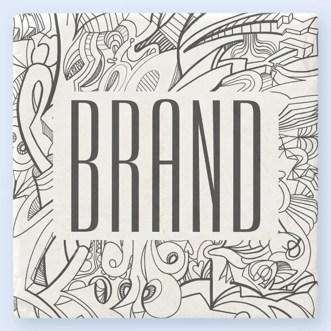 Ihr Unternehmen oder Ihre Markenbezeichnung und Ih Steinuntersetzer (Von Creator hochgeladen)