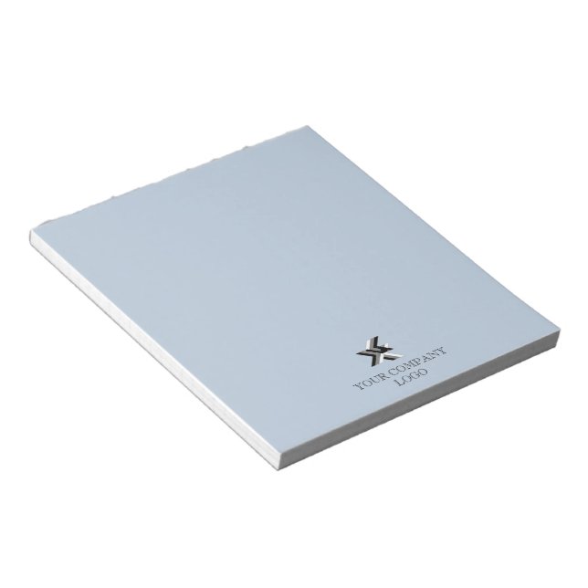 IHR UNTERNEHMENSLOGO,personalisiert Notepad Notizblock (angewinkelt)