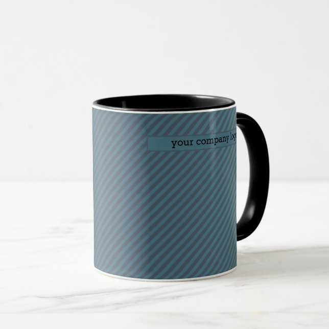 IHR UNTERNEHMENSLOGO, personalisiert Tasse (VorderseiteRechts)
