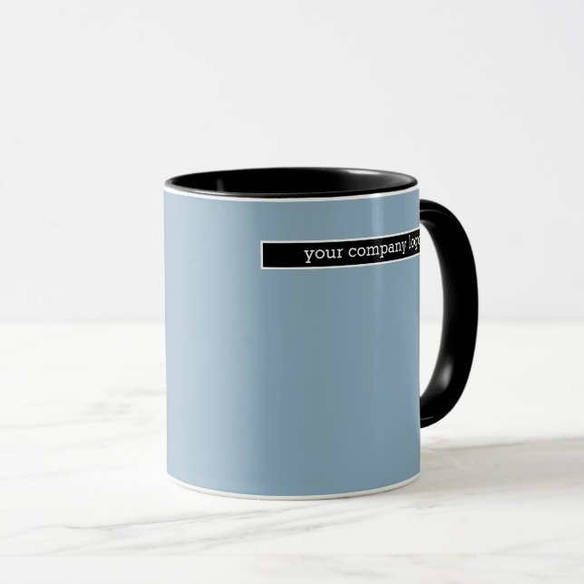 IHR UNTERNEHMENSLOGO, personalisierte Kaffee-Tasse Tasse (VorderseiteRechts)