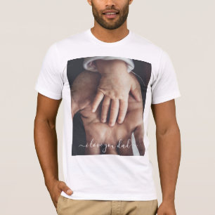 Ihr Vater Foto T - Shirt Geschenkartikel - I Liebe