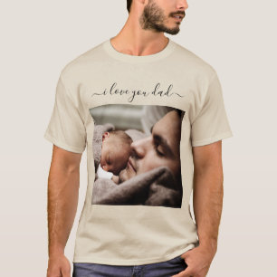 Ihr Vater Foto T - Shirt Geschenkartikel - I Liebe