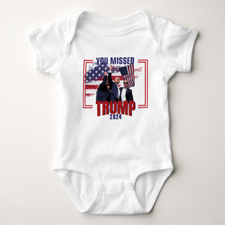 Ihr vermisstes Baby-T-Shirt Baby Strampler