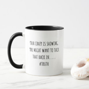 Ihr Verrückter zeigt Ihnen, dass Sie vielleicht Ge Tasse