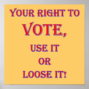 Ihr Wahlrecht Poster