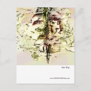 Ihr Weg Postkarte
