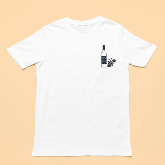 Ihr Wein, für Paar, BESTE FREUNDIN, Matching, Nied T-Shirt (Von Creator hochgeladen)