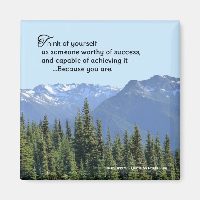 Ihr werdet Erfolg haben... Inspiration Magnet (Vorne)