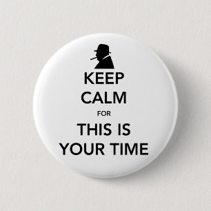 Ihr Zeit-um Knopf Button