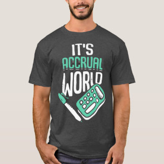 Ihr zufälliger CPA-Geschenk für den Weltbuchhalter T-Shirt