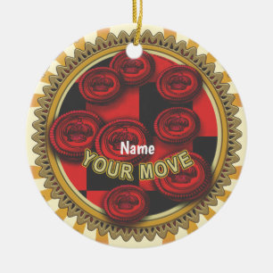 Ihr Zug Dame Keramik Ornament