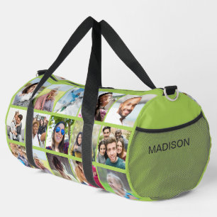IHRE 15 Fotos und Name Custom Duffle Bag