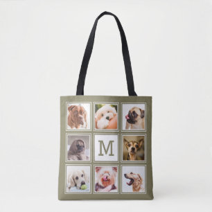 IHRE 16 FOTOS & MONOGRAMM-Taschen