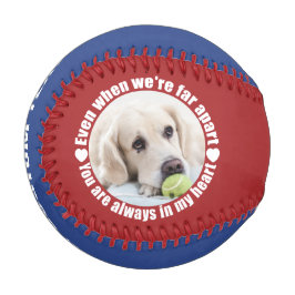 IHRE 2 FOTOS & NAME Weit weg von Liebe Baseball