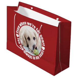IHRE 2 FOTOS weit weg von der Liebe große Geschenk Geschenktüte