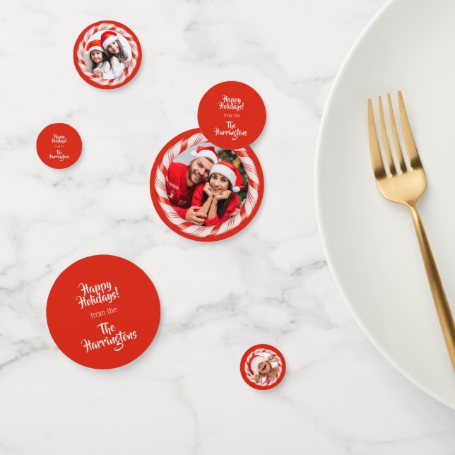 IHRE 3 Fotos in einem benutzerdefinierten Candy-Fr Konfetti (Gruppe)