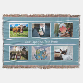 IHRE 6 FOTOS & TEXT werfen eine Decke