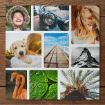 Ihre 9 Fotos Jigsaw Puzzle Collage Gerahmt White<br><div class="desc">Personalisiert 9 Foto Collage Jigsaw Puzzle mit weißem Rahmen.</div>