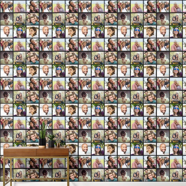 IHRE 9 Fotos & Wunschfarbe Tapete (Korridor)