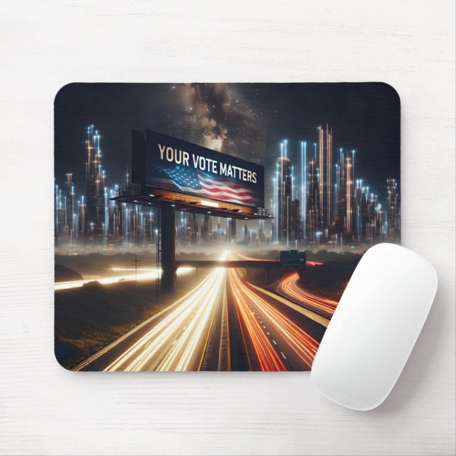 Ihre Abstimmung zählt Billboard Mousepad (Mit Mouse)