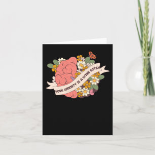 Ihre Angst ist ein bleibender Aufkleber Karte