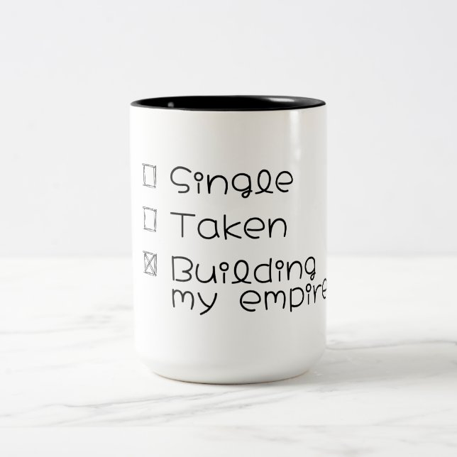 Ihre benutzerdefinierte 15 oz Zwei-Tonen-Tasse Zweifarbige Tasse (Mittel)