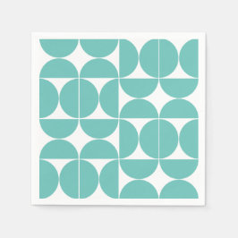 Ihre benutzerdefinierte Farbe, Mod-Halbkreise Serviette